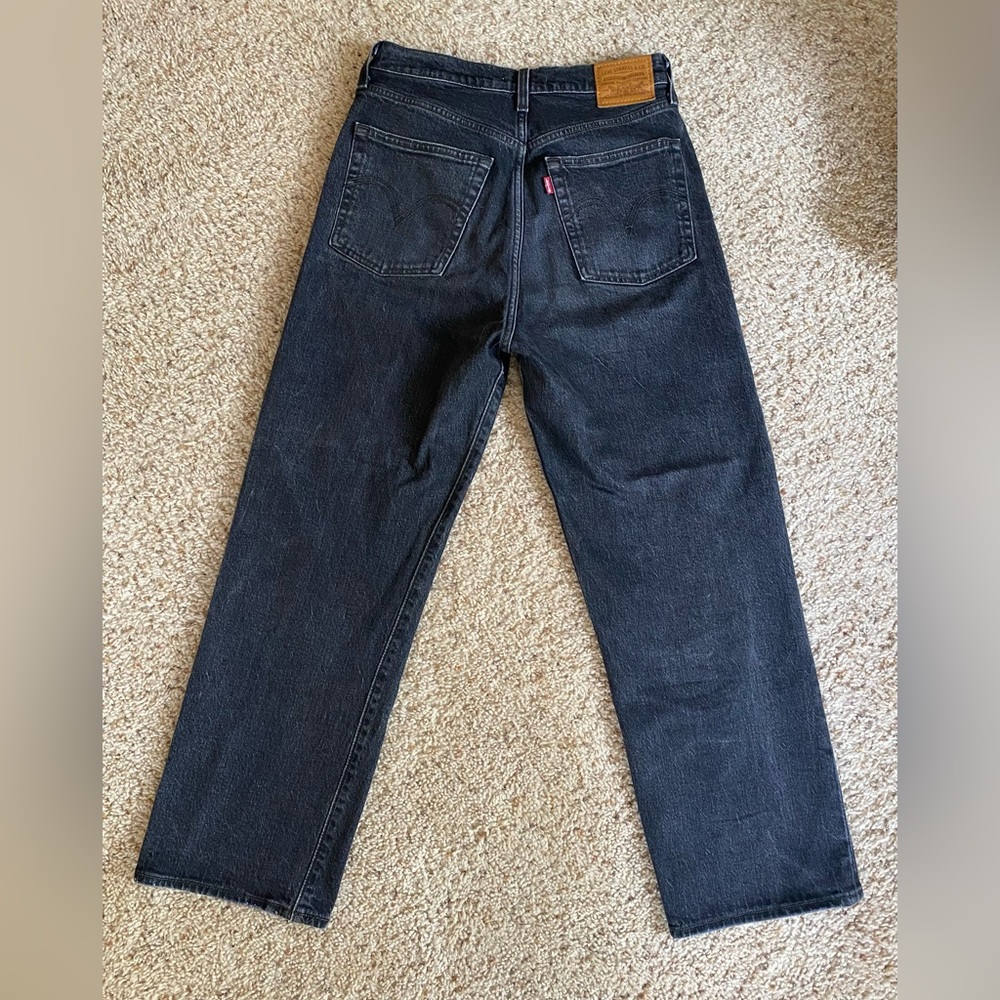 Levis Ribcage Straight Ankle Jeans